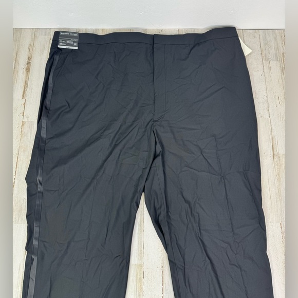 J Ferrar Dress Pants Mens 52x32 Adjustec Evening Edition Stretches up to 2" NWT - Picture 3 of 11